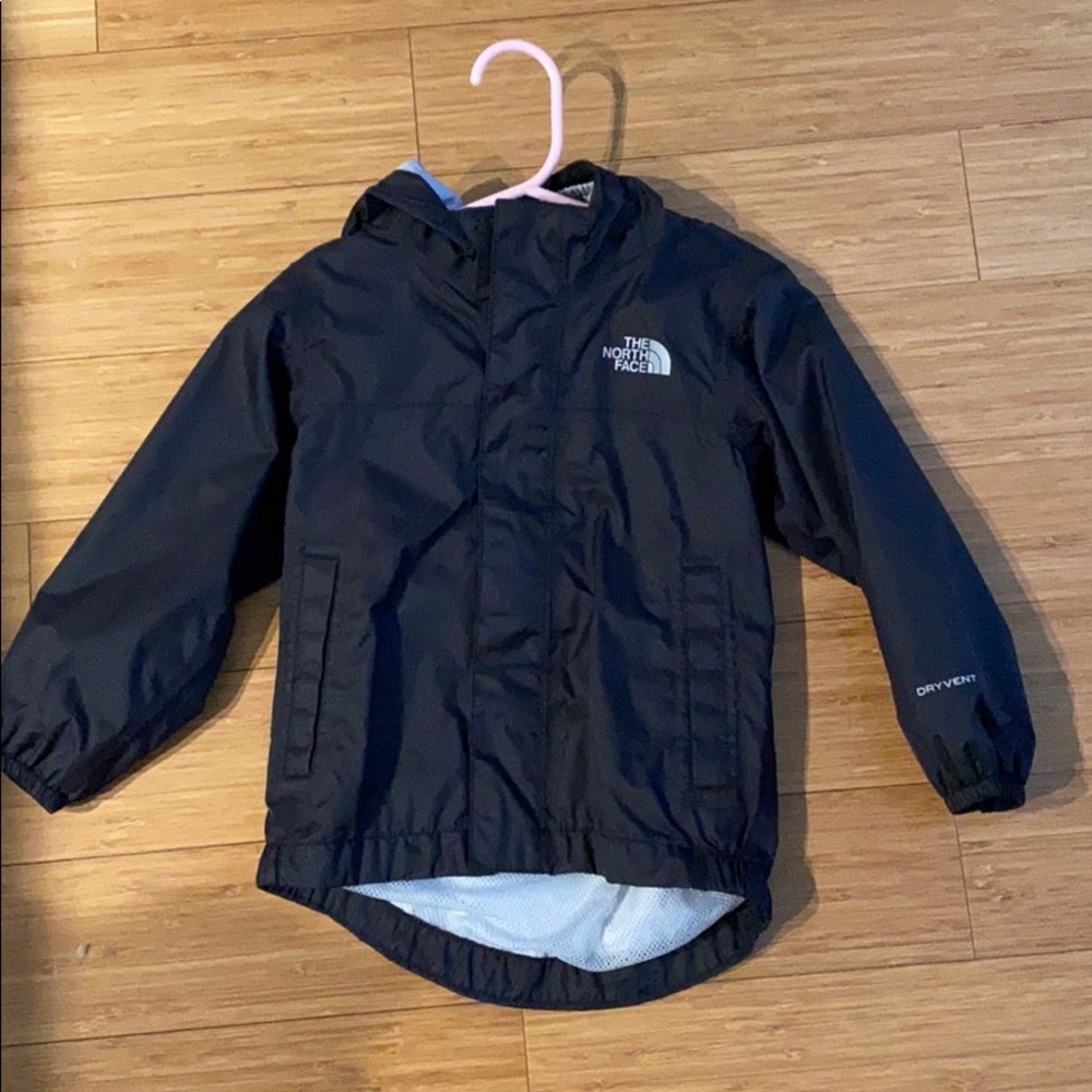 Northface Rain jacket - size 2t - black
